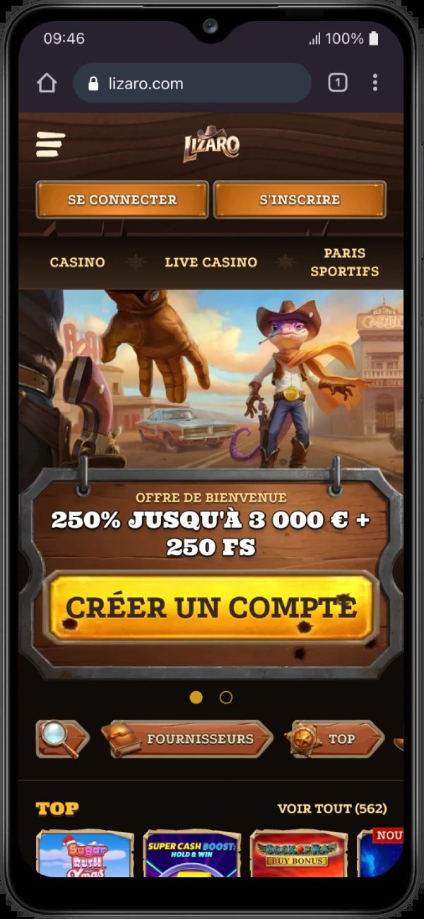 Explorez lizaro online casino